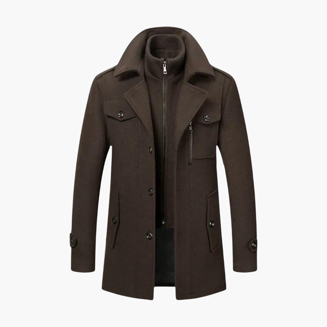 Insulated Mens Parka Jacket - Warm Waterproof Coat