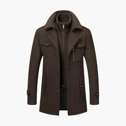 Insulated Mens Parka Jacket - Warm Waterproof Coat