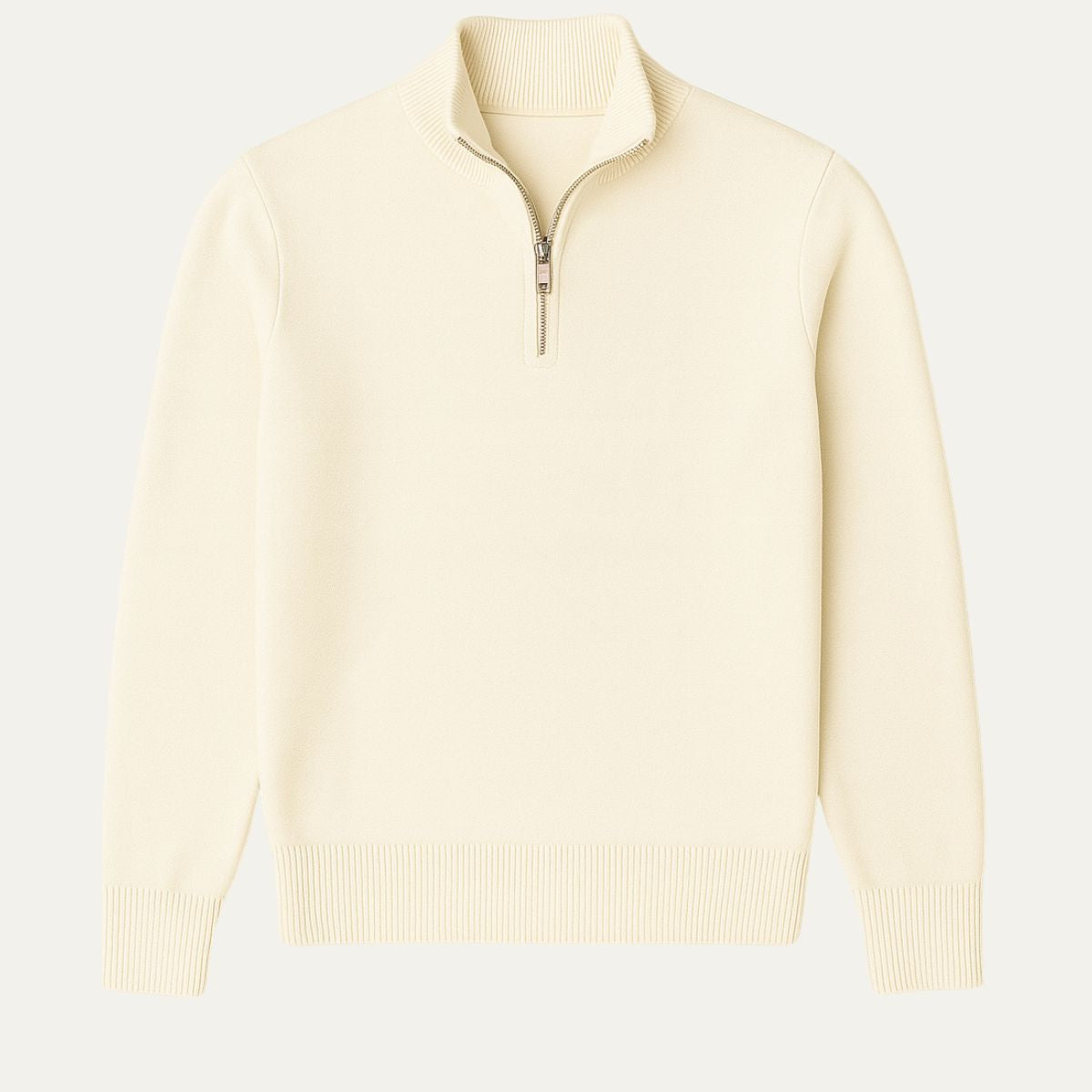 Classic Quarter Zip Men's Sweater - Nocini