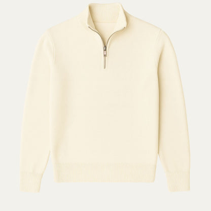 Classic Quarter Zip Men's Sweater - Nocini