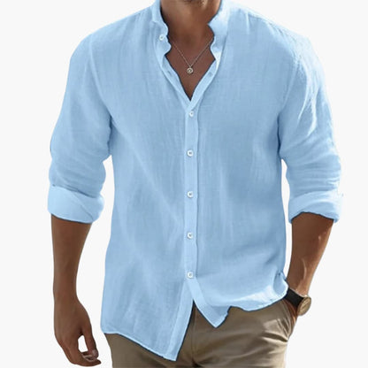 Men's Lightweight Relaxed Fit Long Sleeve Shirt