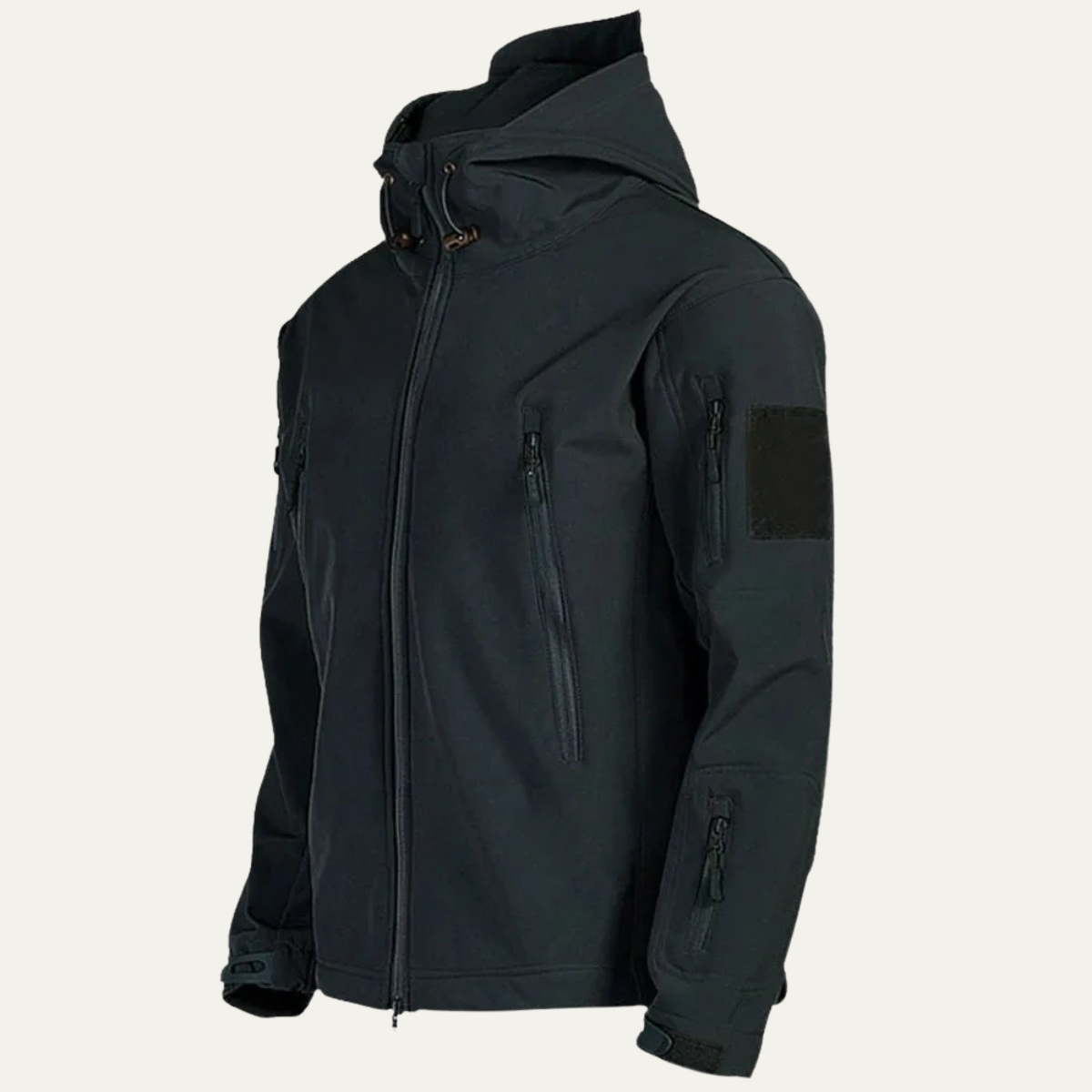 Waterproof Men's Breathable Soft Shell Hooded Coat