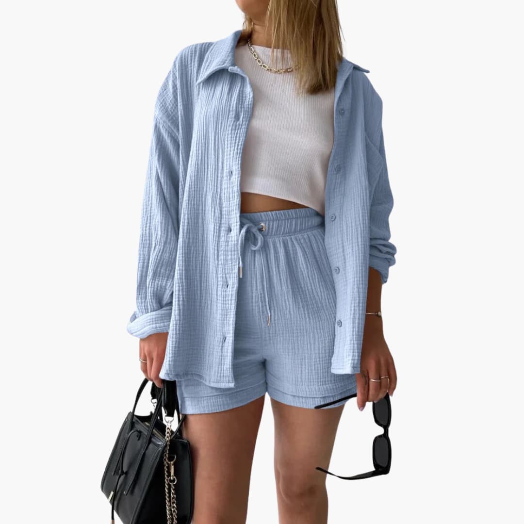 Stylish Women's 2 Piece Outfit Set