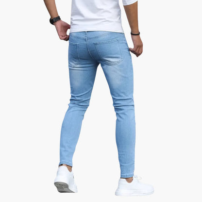 Men's Slim Fit Tapered Leg Jeans