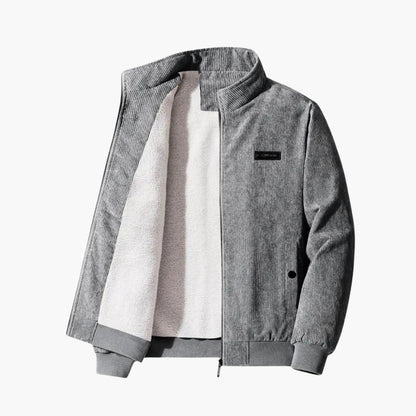 Warm Thick Zip Up Mens Coat - Olytrend
