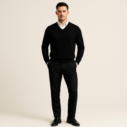 Luxurious Men's Soft Cashmere Sweater
