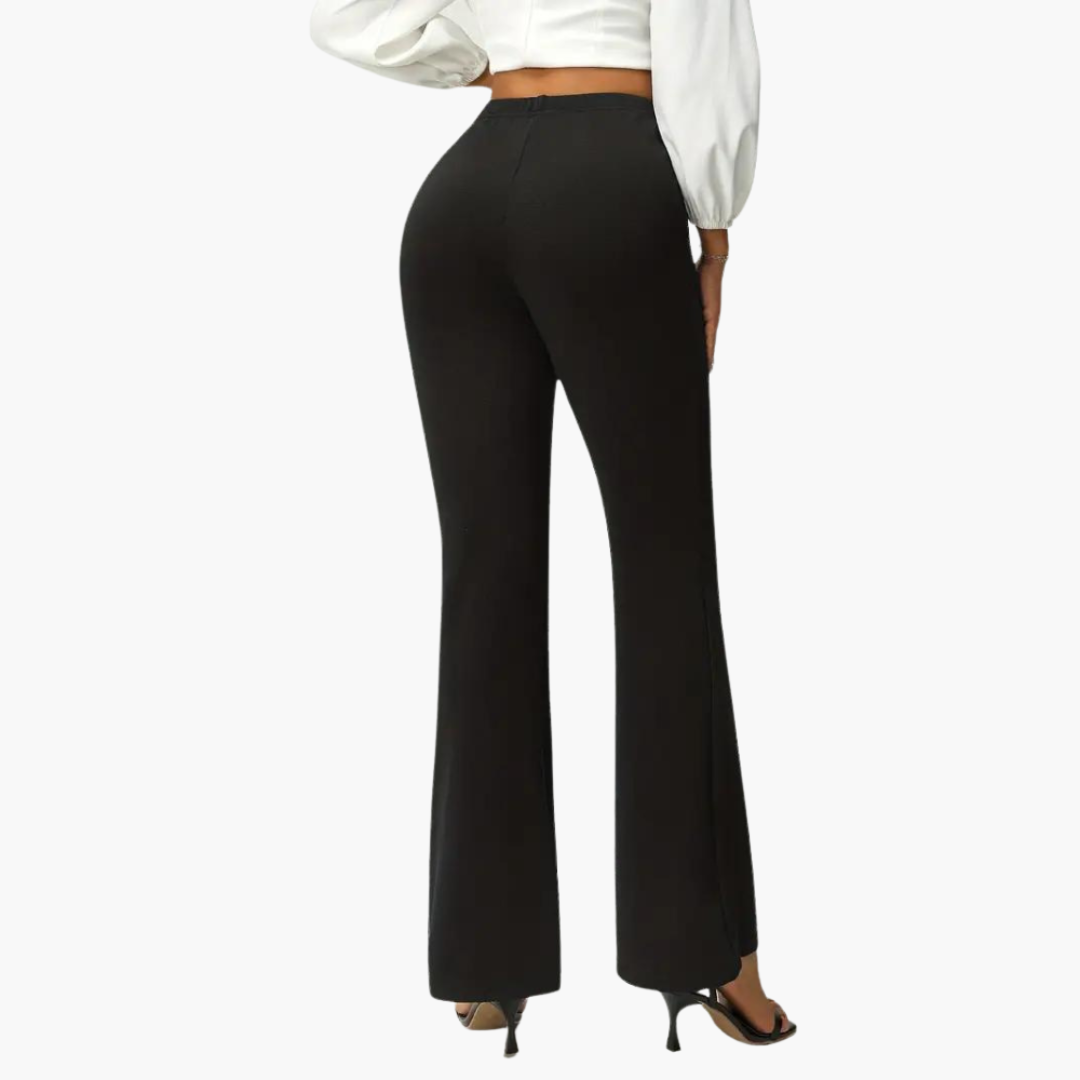 Comfortable Wide Leg Pants for Women with Elastic Waist