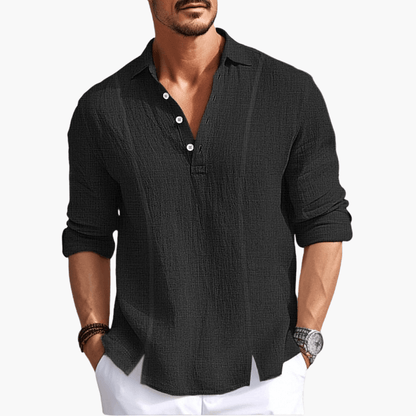 Men's Relaxed Fit Short Sleeve Summer Shirt