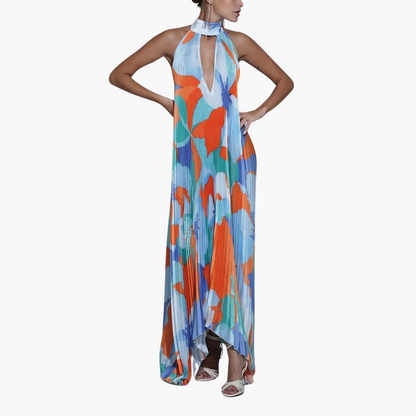 Flowy Floral Women's Summer Dress