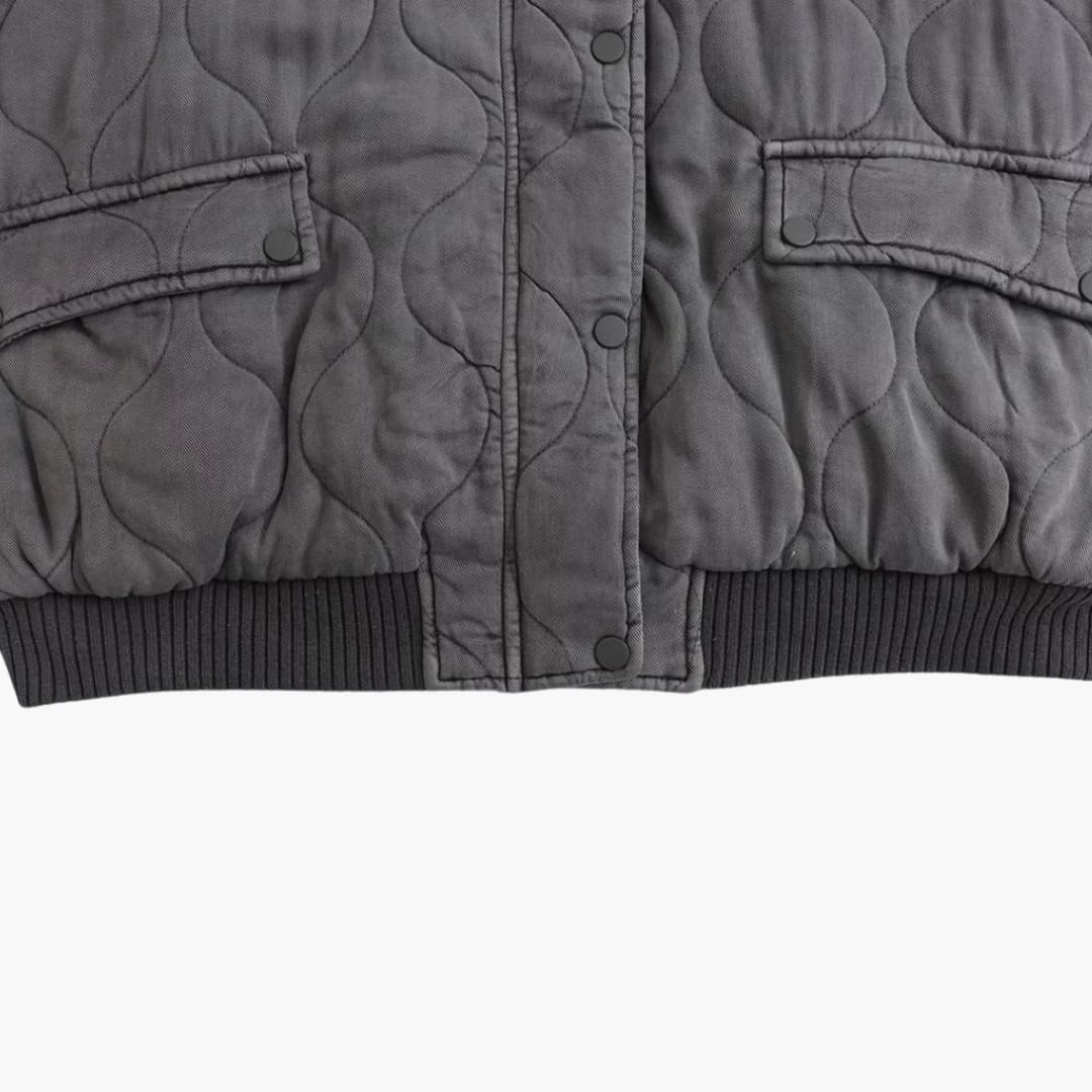 Relaxed Fit Womens Bomber Jacket