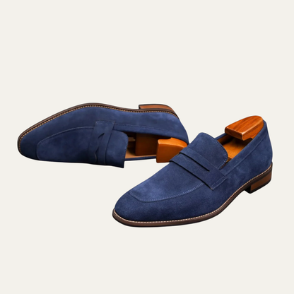 Luxury Men's Suede Slip On Loafers Shoes