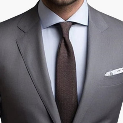 Slim Fit Men's Single Button Suit