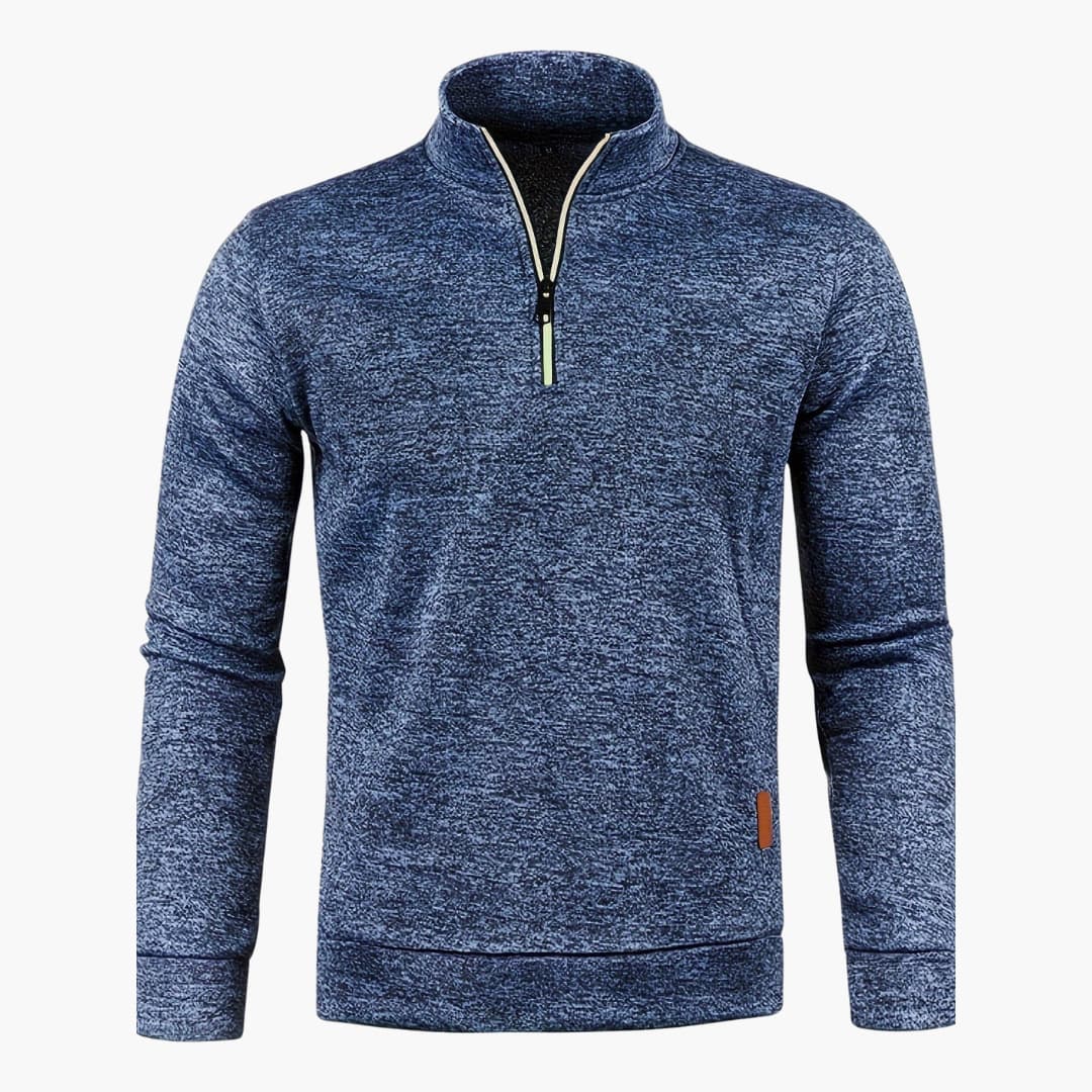 Men's Long Sleeve Half Zip Sweatshirt