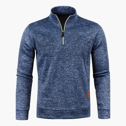Men's Long Sleeve Half Zip Sweatshirt