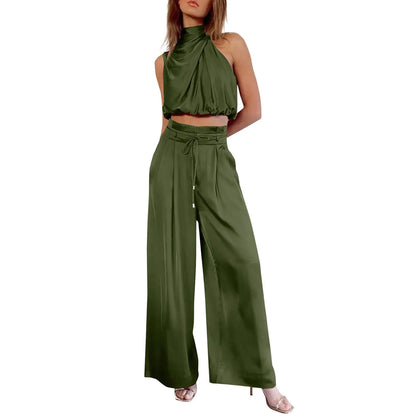 Comfortable 2-Piece Shorts Set with Tank Top and Pants