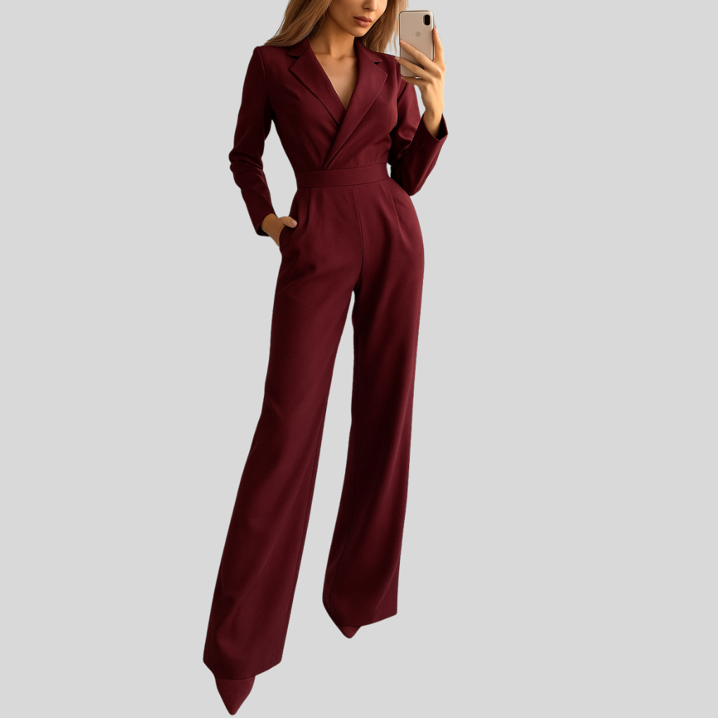 Comfortable Strap Jumpsuit - Simple One Piece Dress