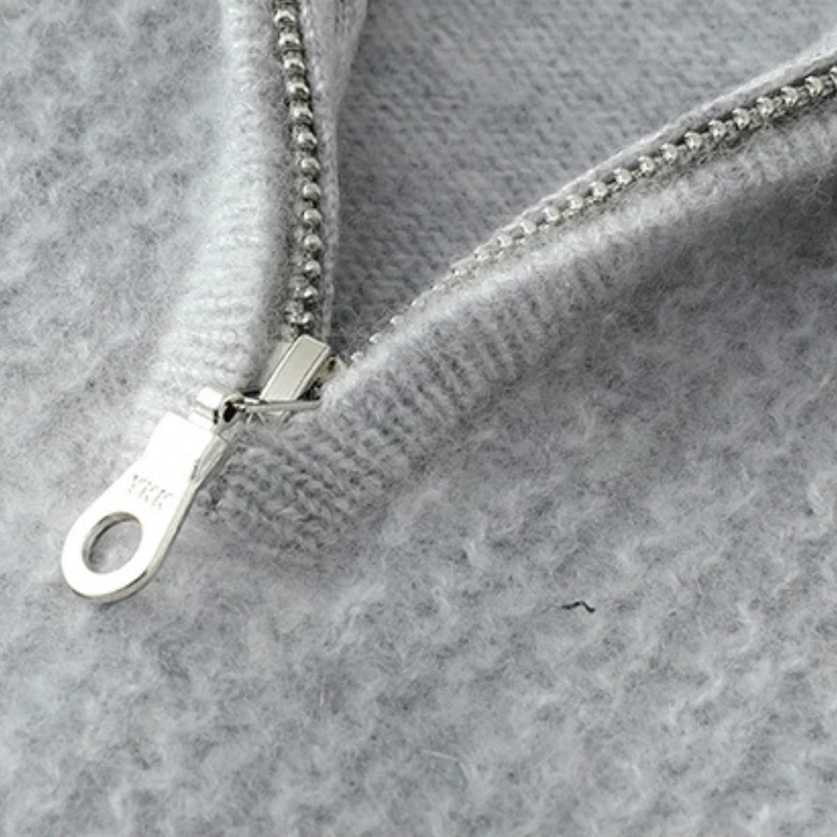 Warm Men's Cashmere Quarter Zip Knit Sweater