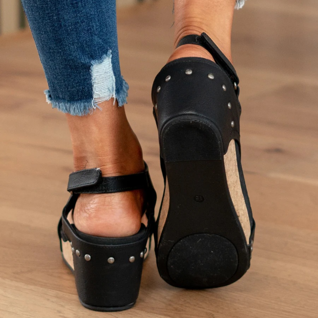 Luxury Suede High Heel Sandals