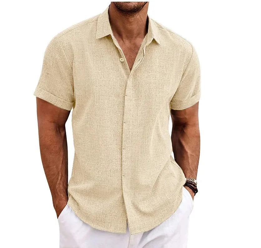 Relaxed Fit Casual Button Down Shirt
