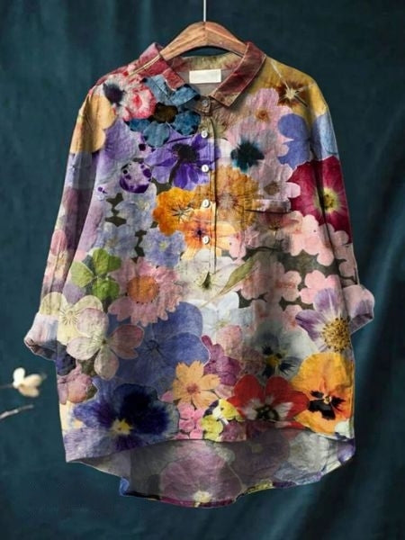 Pretty Flower Women Blouse