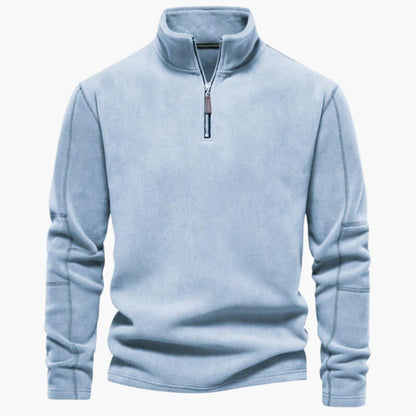 Warm Men's Fleece Jacket with Cozy Inner Layer