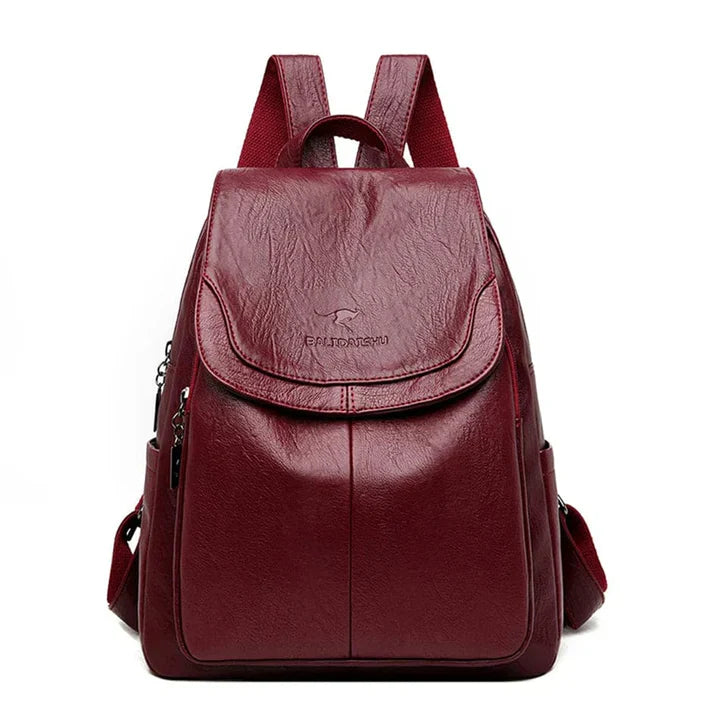 Classic Genuine Leather Ladies Backpack