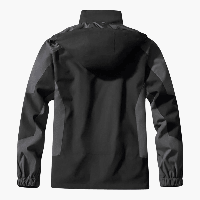 Waterproof Men's Parka Jacket with Multiple Pockets