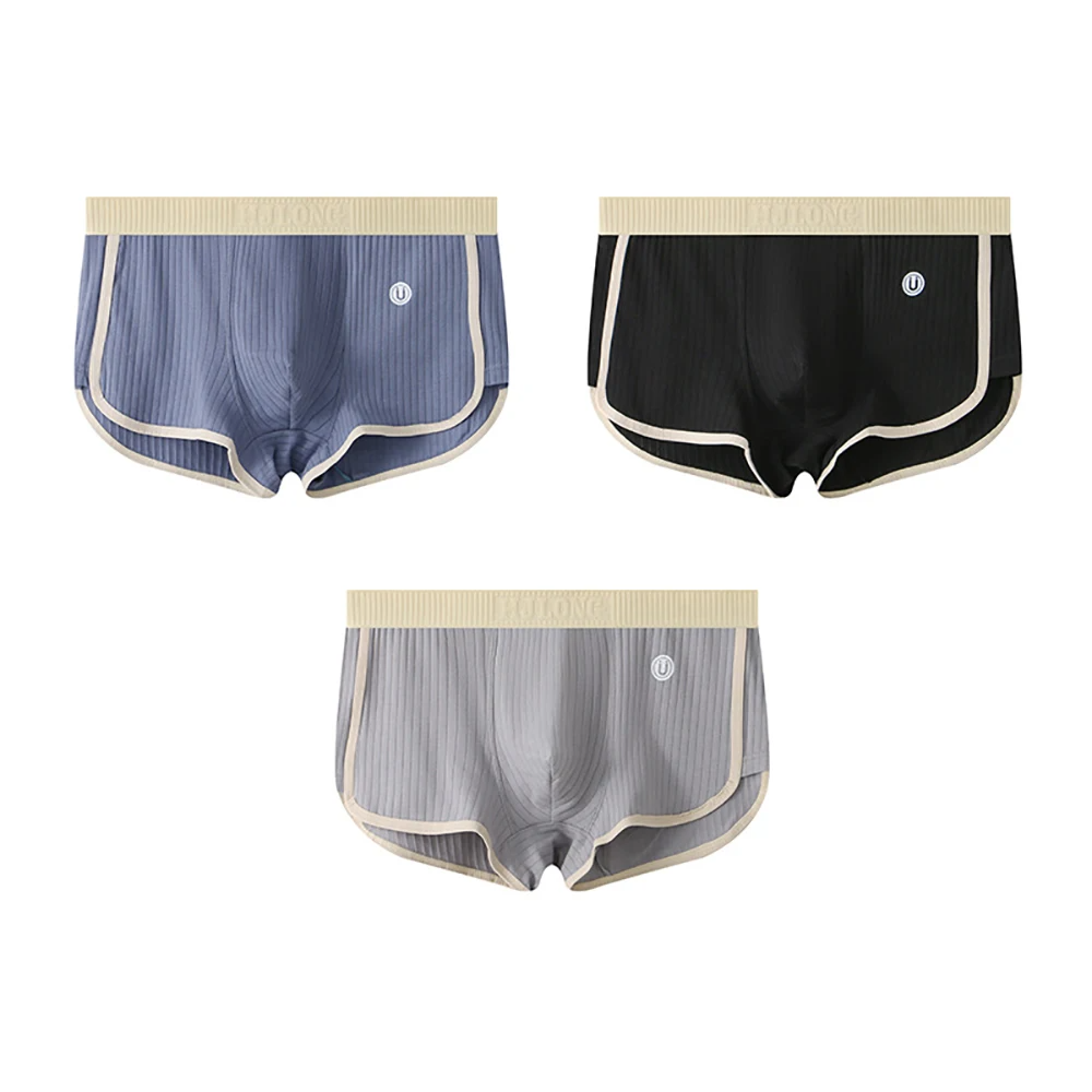 Slim Fit Boxer Briefs 3 Pack Men's Underwear Set