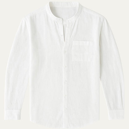 Classic Casual Long Sleeve Men's Shirt