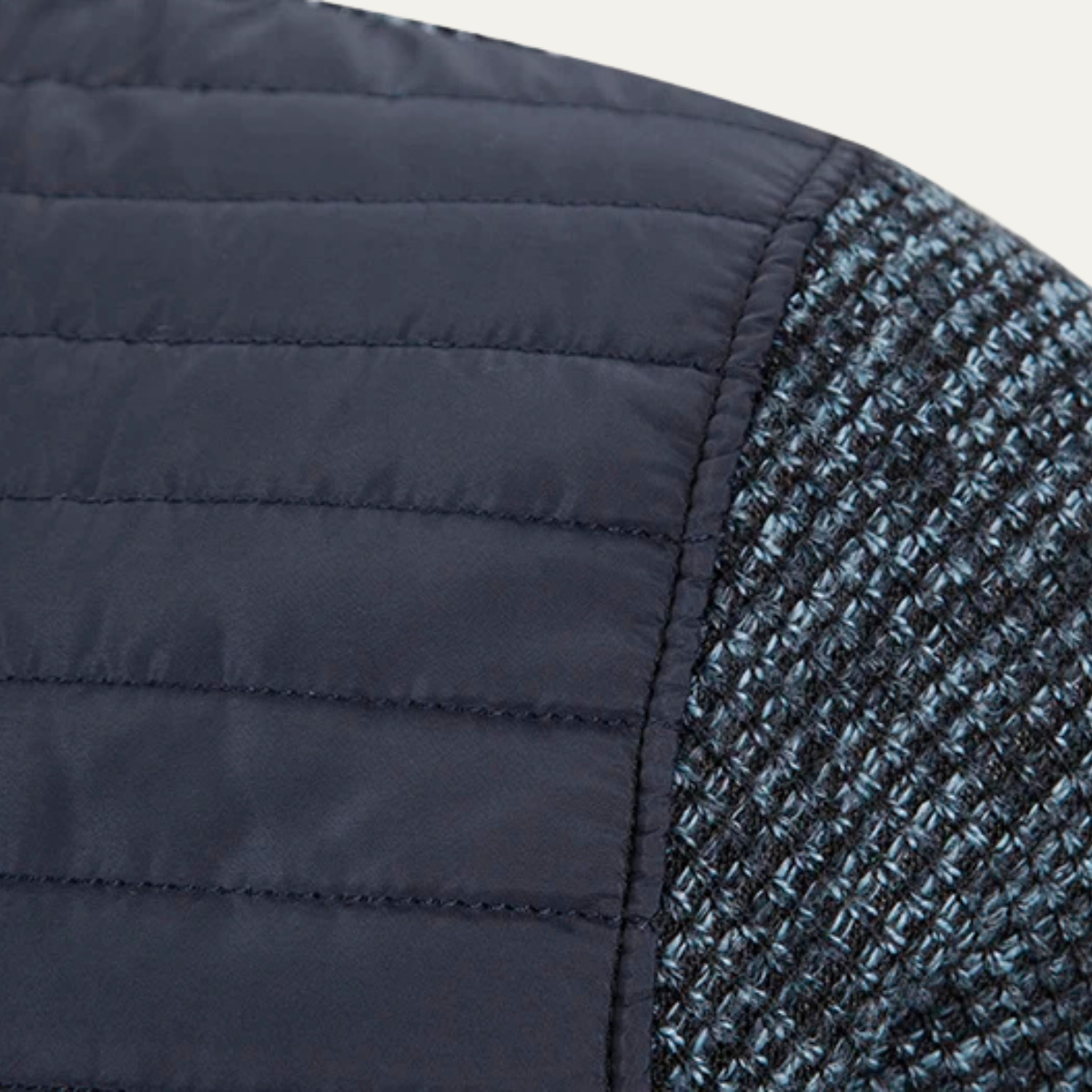 Warm Men's Padded Zipper Winter Jacket