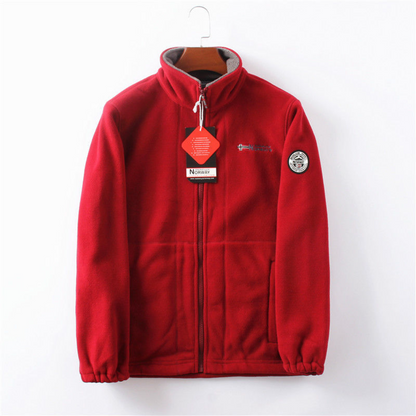 Waterproof and Warm Mens Fleece Coat