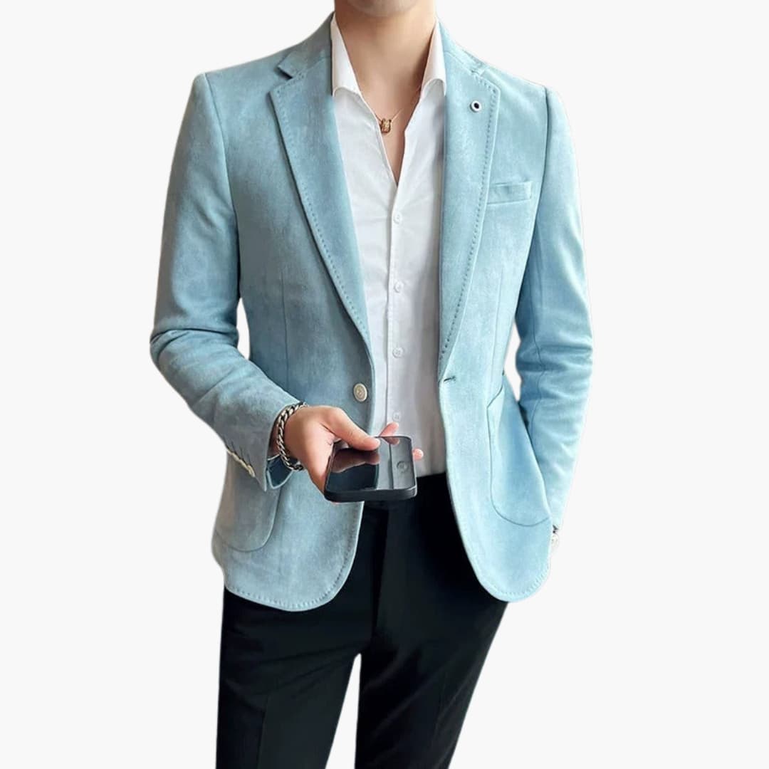 Slim Fit Mens Blazer Jacket for Formal Events