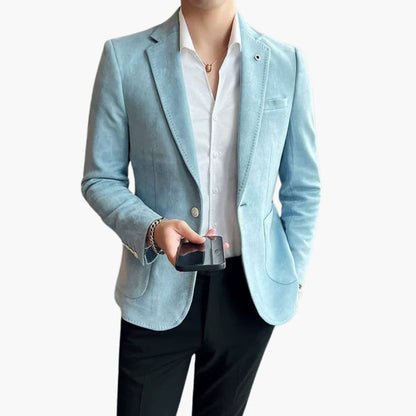 Slim Fit Mens Blazer Jacket for Formal Events