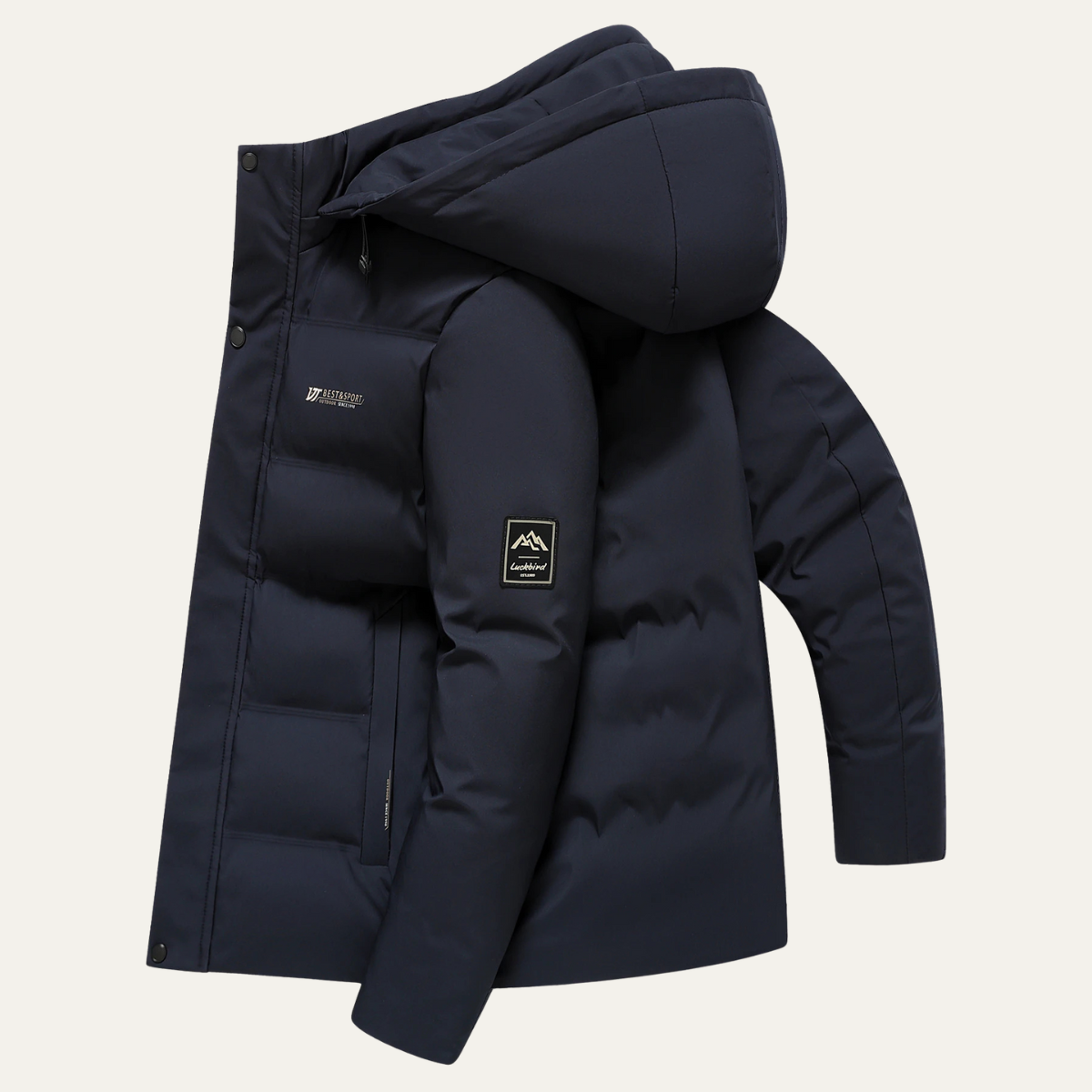Insulated Men's Heavy Cotton Winter Coat