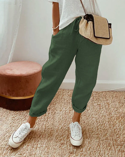 Comfortable Slim Fit Waist Trousers