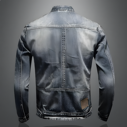 Classic Blue Jean Jacket for Men