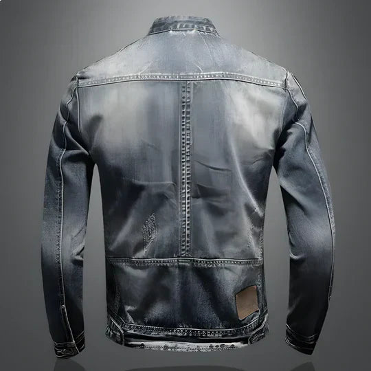 Classic Mens Denim Jacket Comfortable Rugged Style