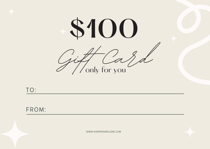 Electronic Nocini Gift Card