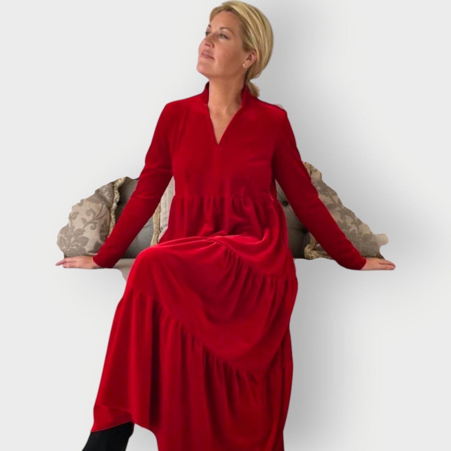 Luxurious Soft Velvet Dress