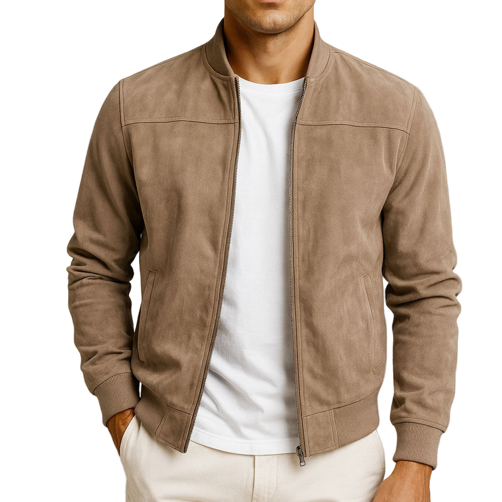 Slim Fit Water Repellent Zip Jacket - Olytrend