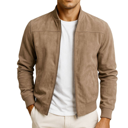 Slim Fit Water Repellent Zip Jacket - Olytrend