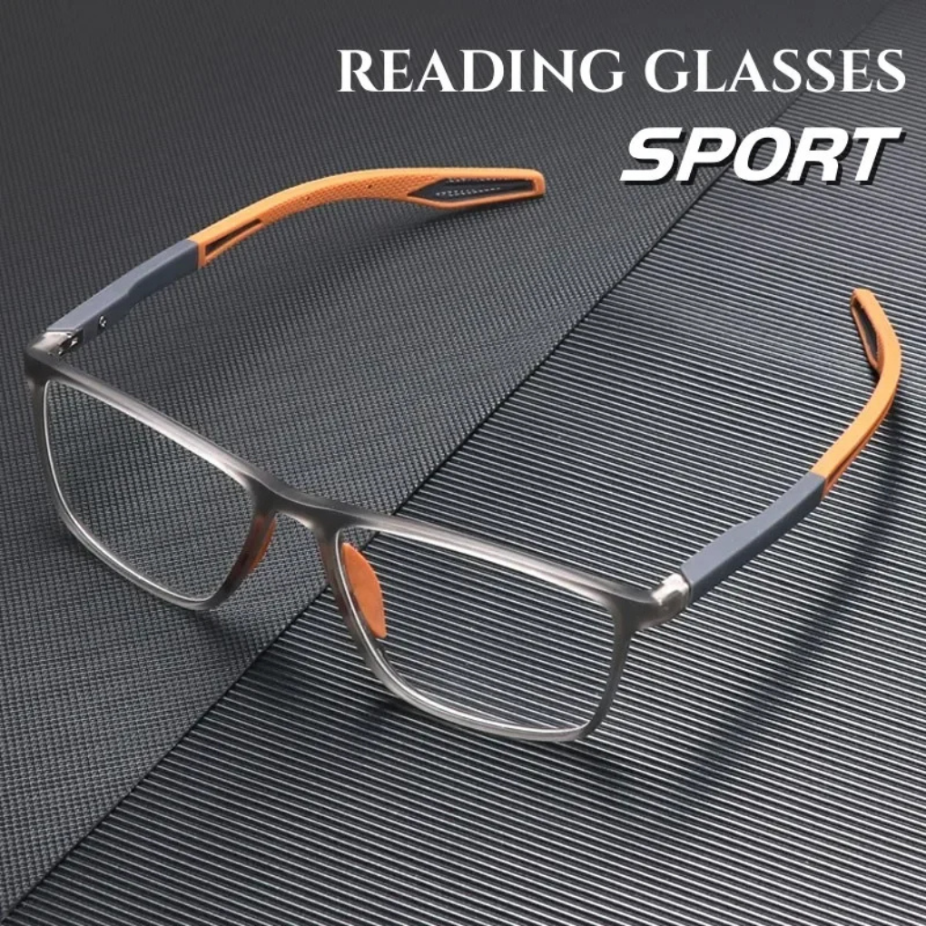 Lightweight Blue Blocker Sports Reading Glasses - Olytrend