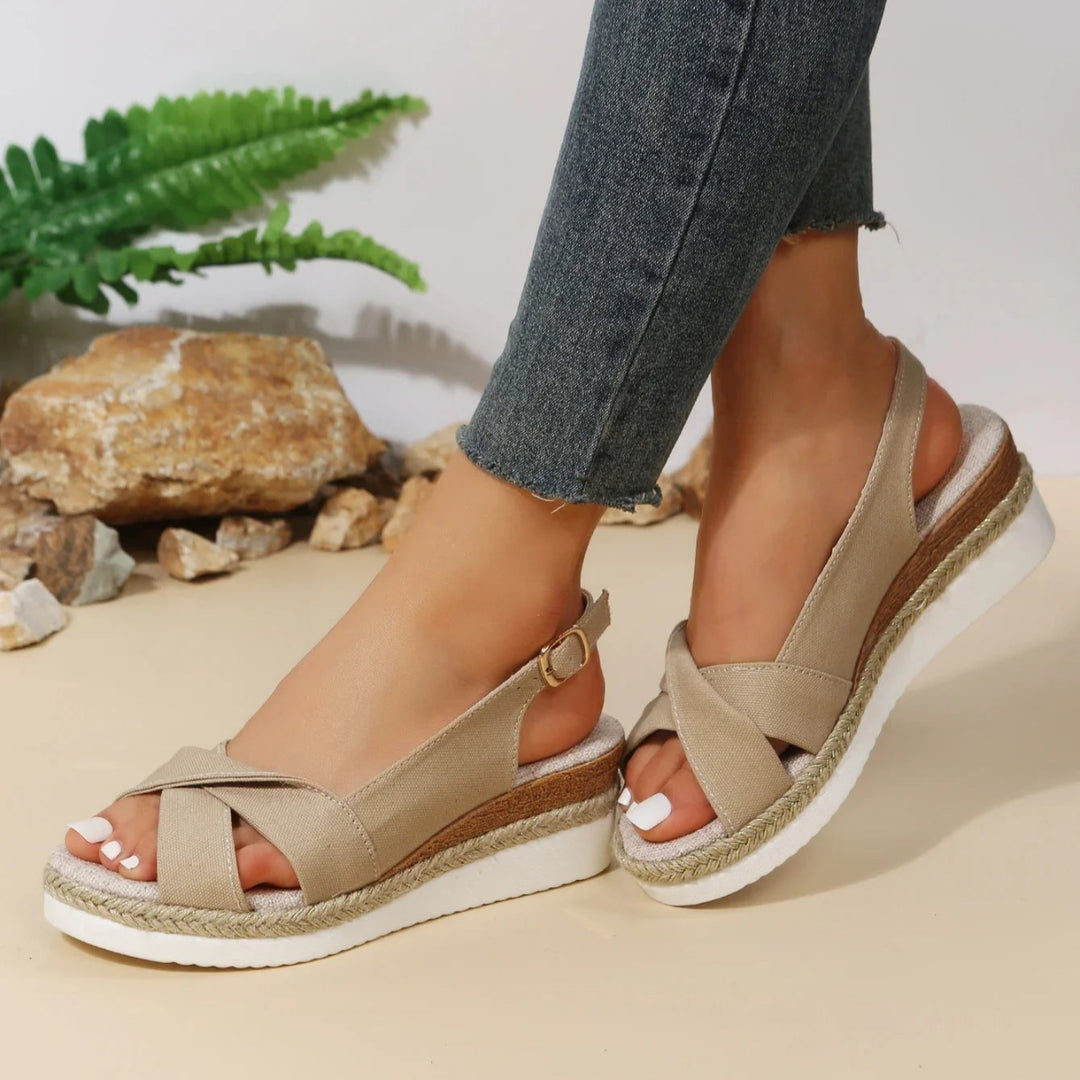 Stylish High Heel Open Toe Sandals for Women - Olytrend