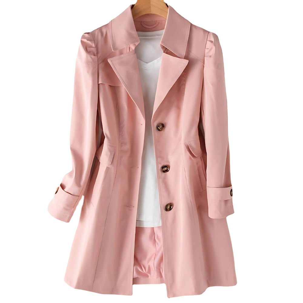 Waterproof Classic Ladies Trench Coat - Olytrend