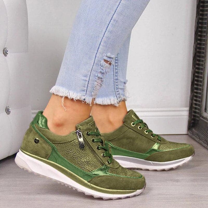 Women's Casual Lace Up Sneakers