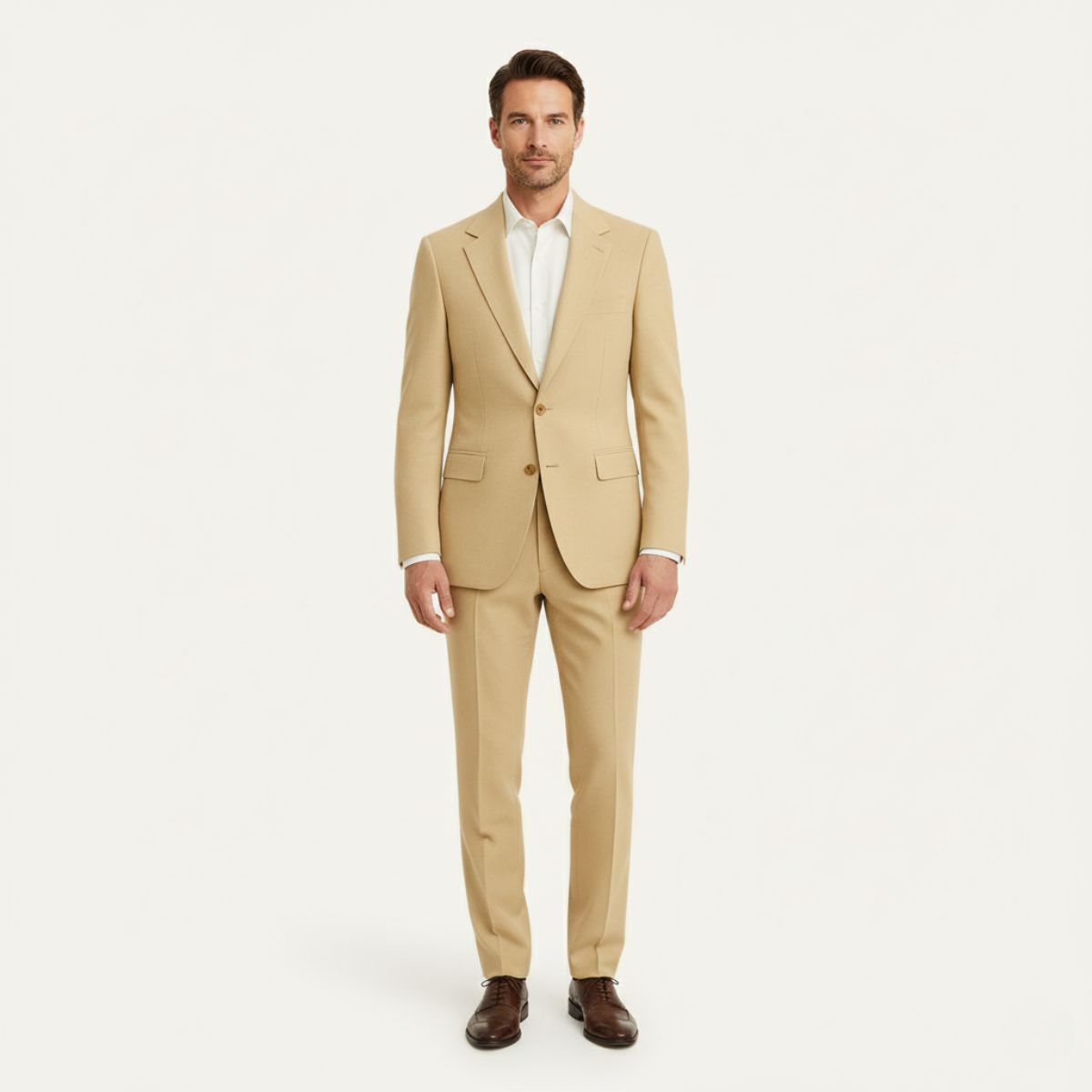 Classic Linen Business Suit
