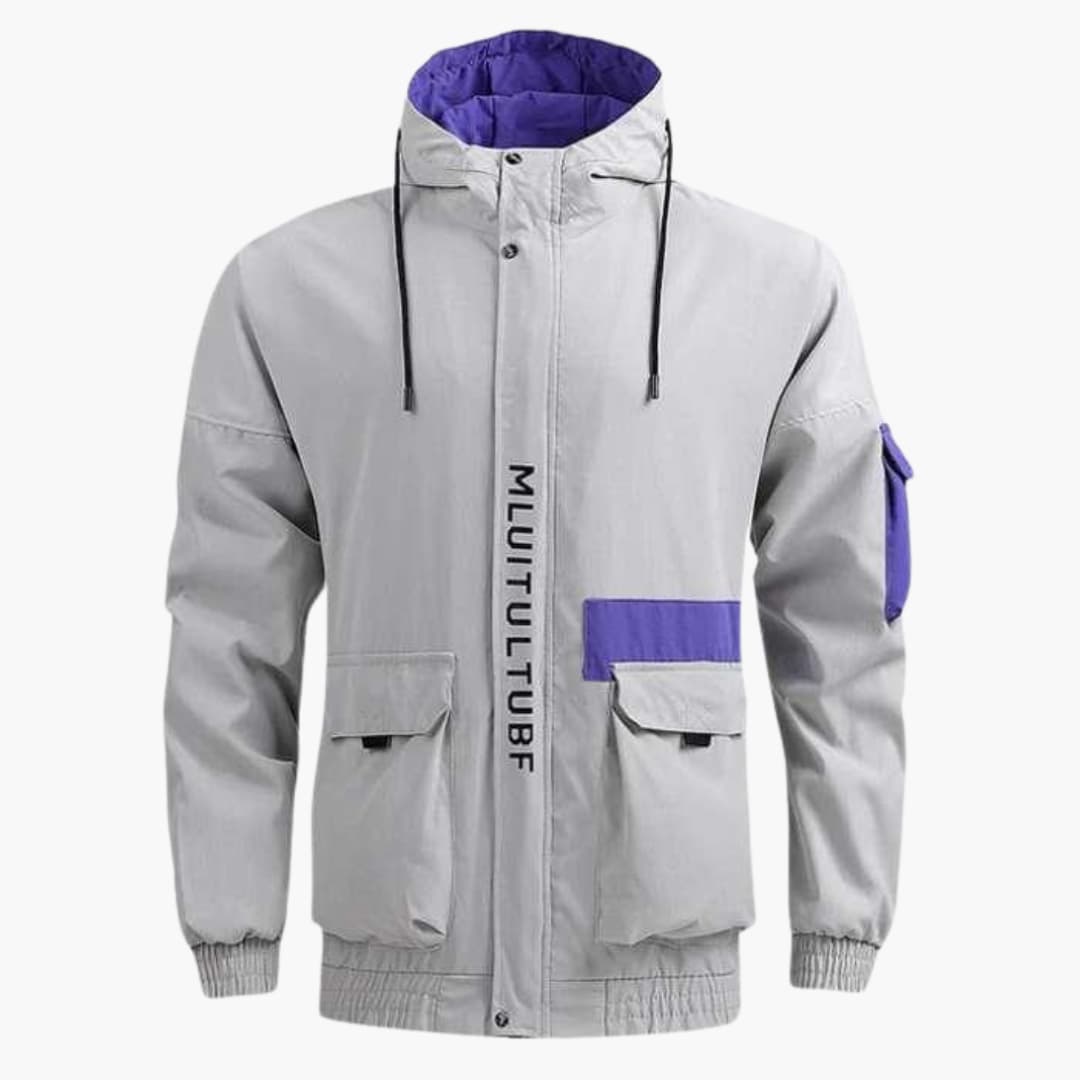Relaxed Fit Mens Hoodie Jacket