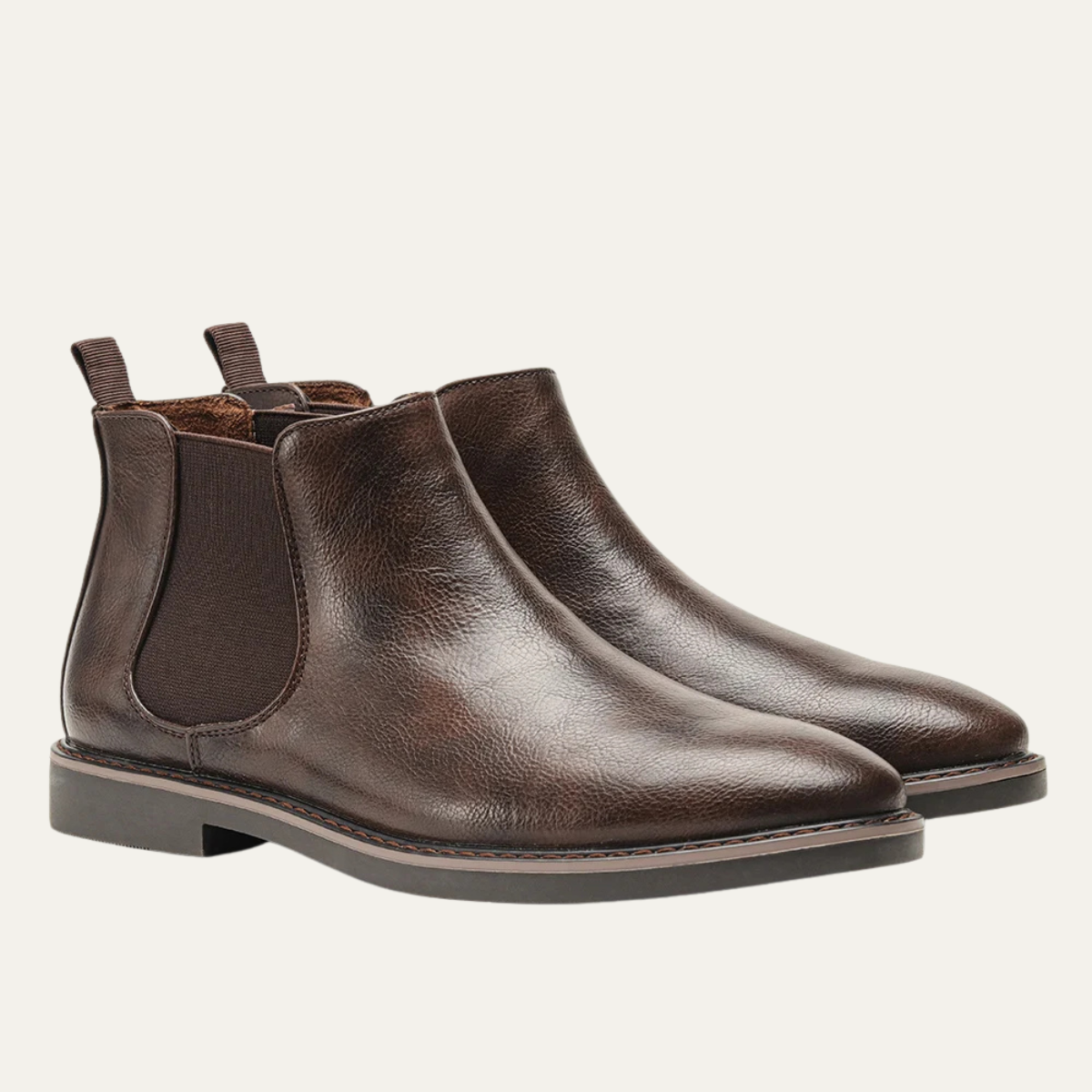 Vintage Men's Leather Chelsea Ankle Boots