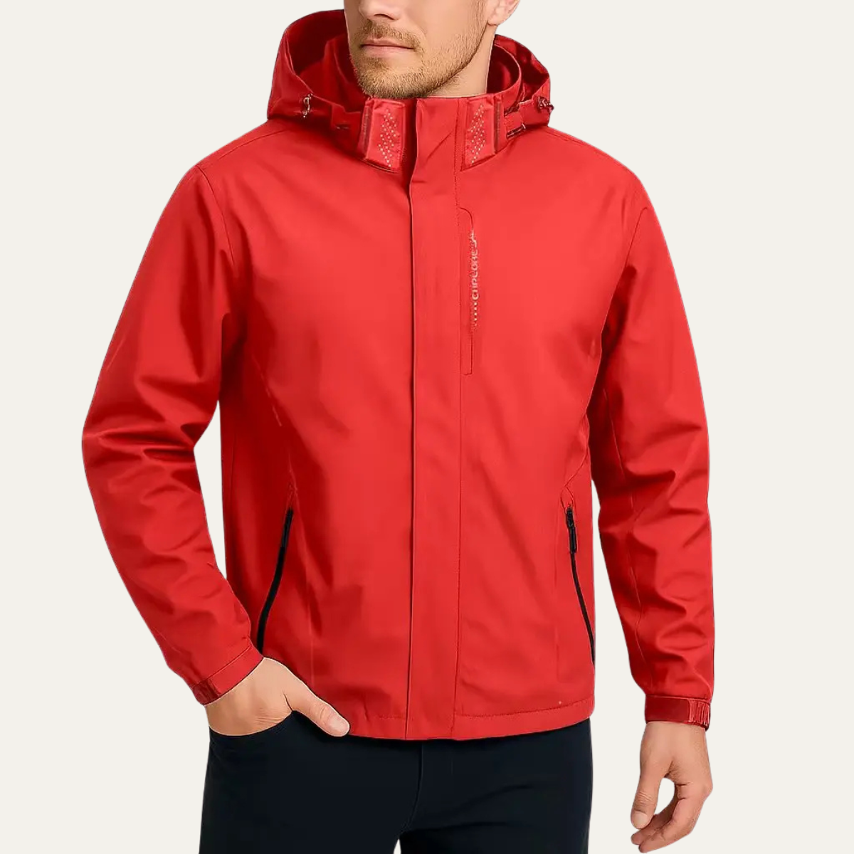 Waterproof Windbreaker Hooded Hiking Rain Coat