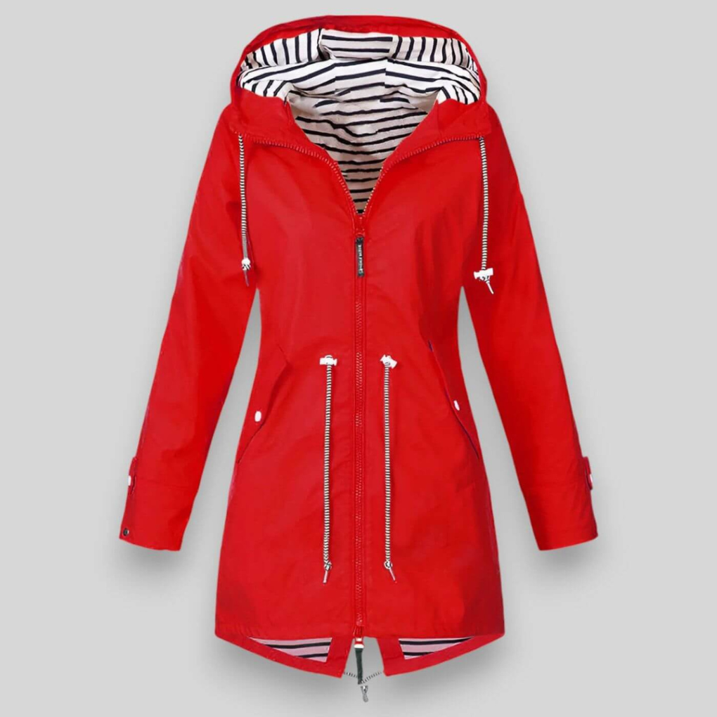 Ladies Waterproof Fashion Coat